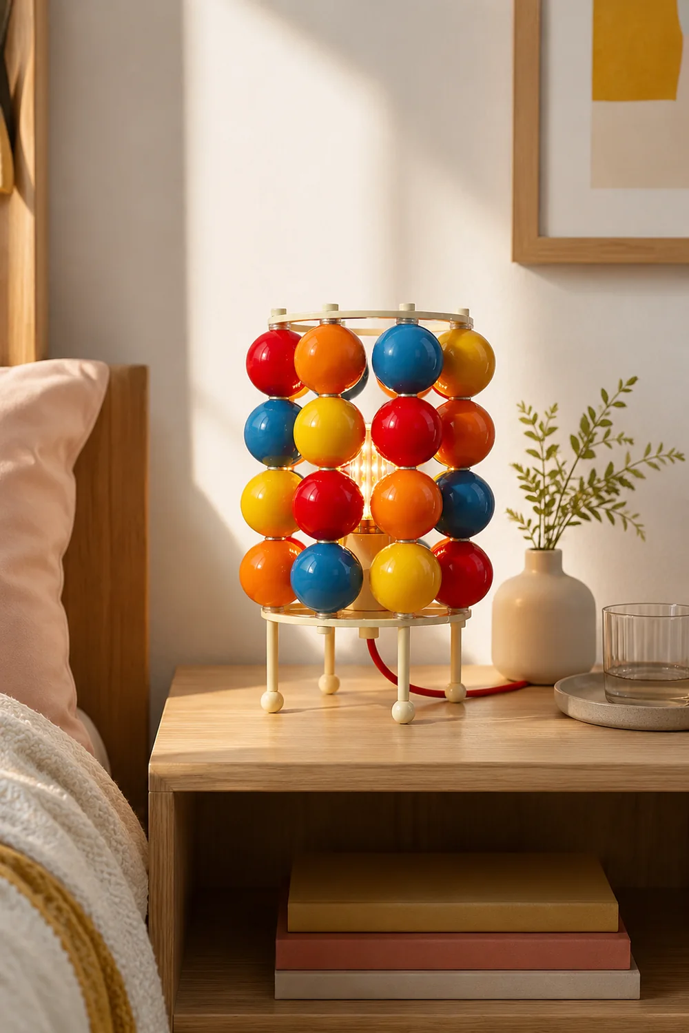 Panton Ball Table Lamp - Lumpaz