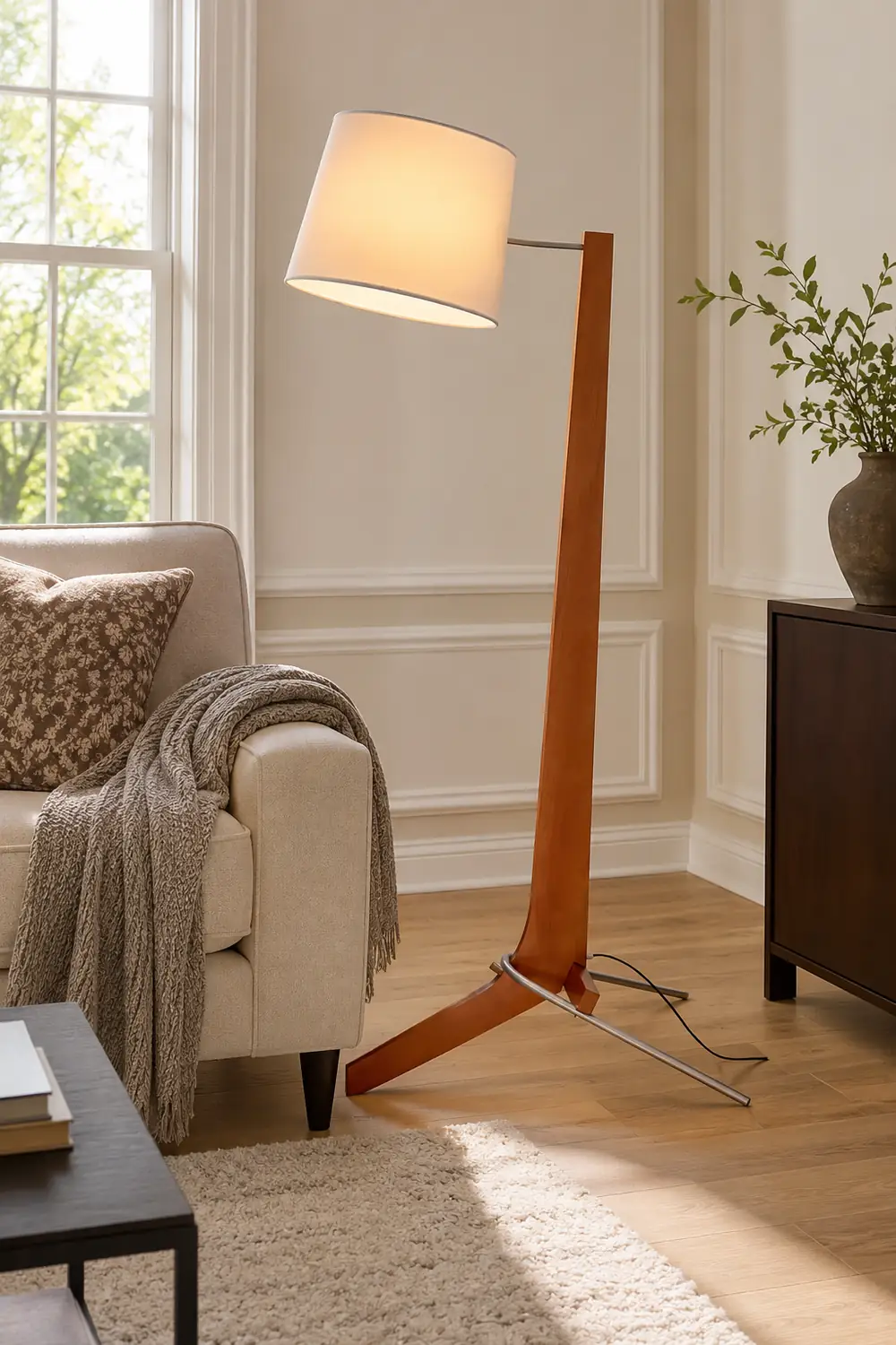 Tusk Arc Floor Lamp - Lumpaz