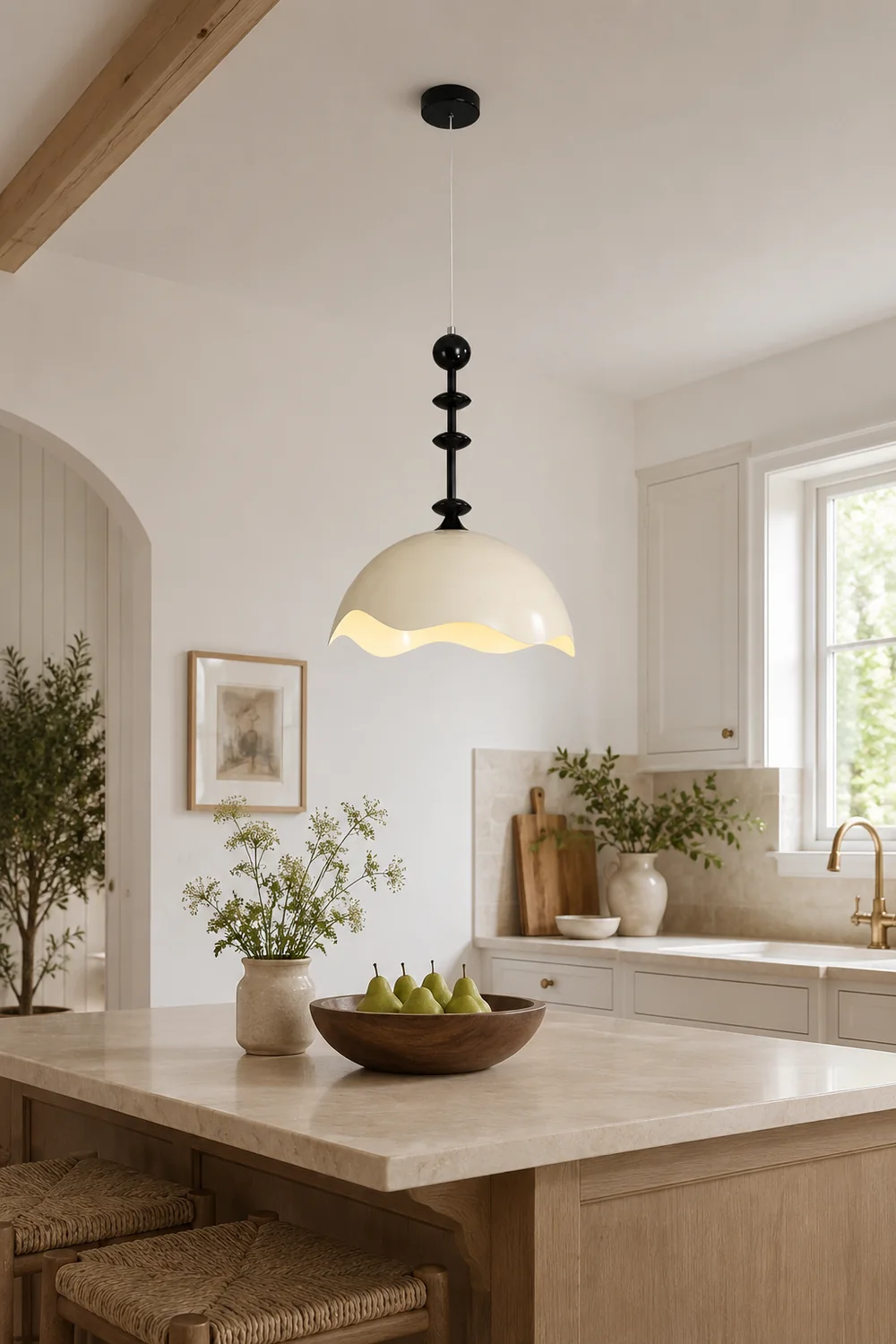 Wave Crest Pendant Lamp - Lumpaz