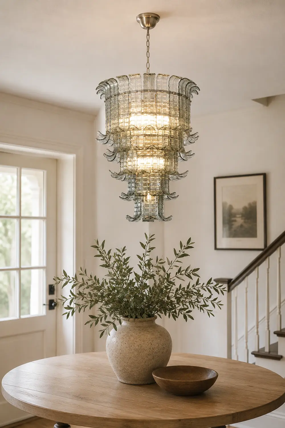 Cascade Murano Chandelier - Lumpaz