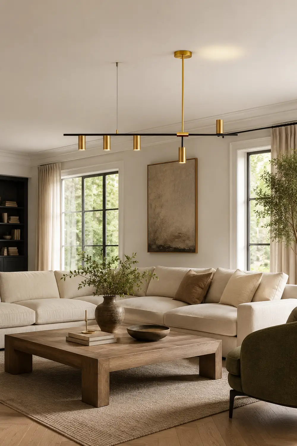 Cassandra Linear Chandelier - Lumpaz