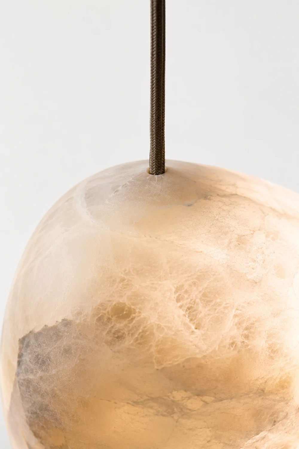 Pebbles Alabaster Pendant Lamp - Lumpaz