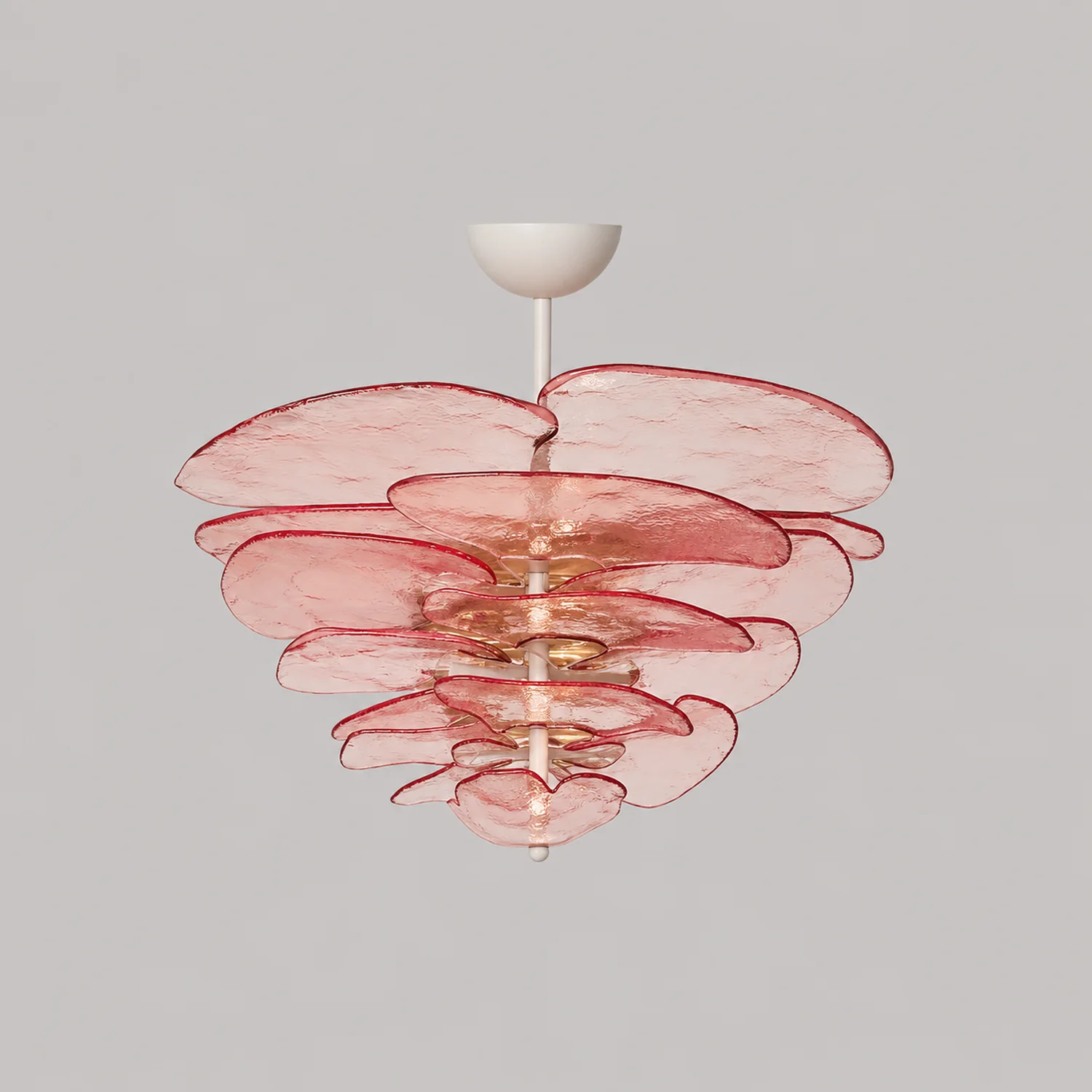 Golden Petals Murano Chandelier - Lumpaz