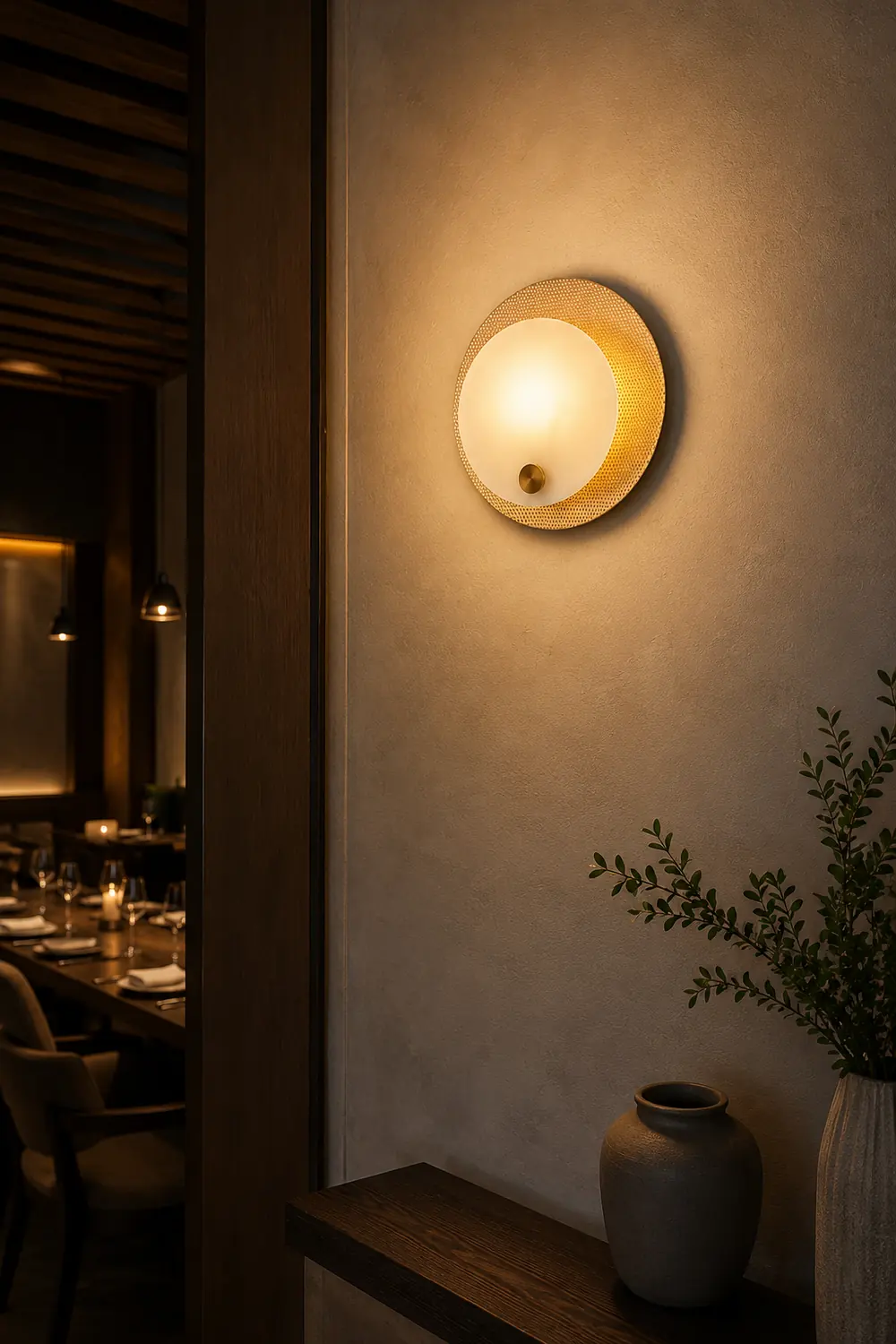 Evelyn Alabaster Wall Sconce - Lumpaz