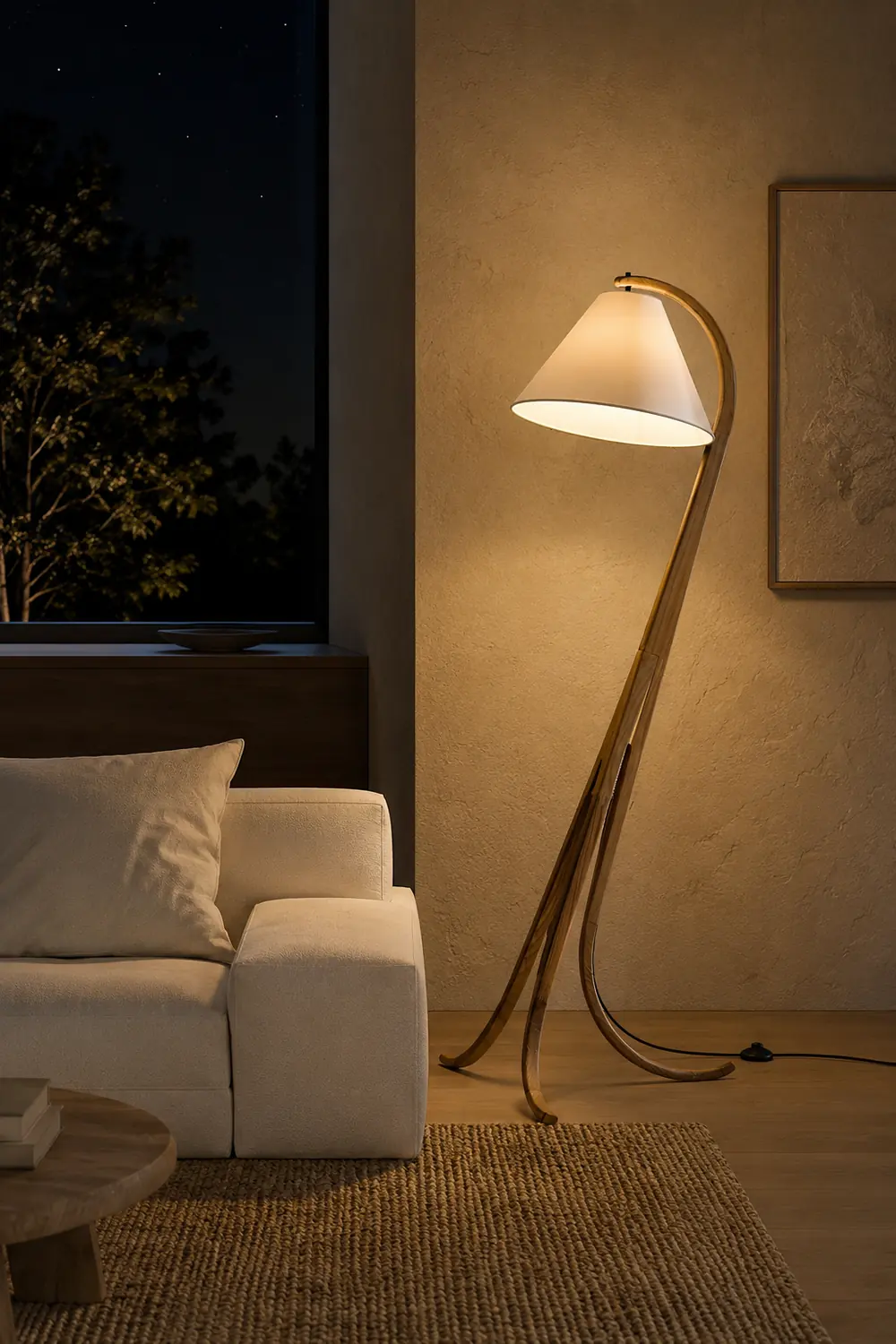 Arcwood Floor Lamp - Lumpaz