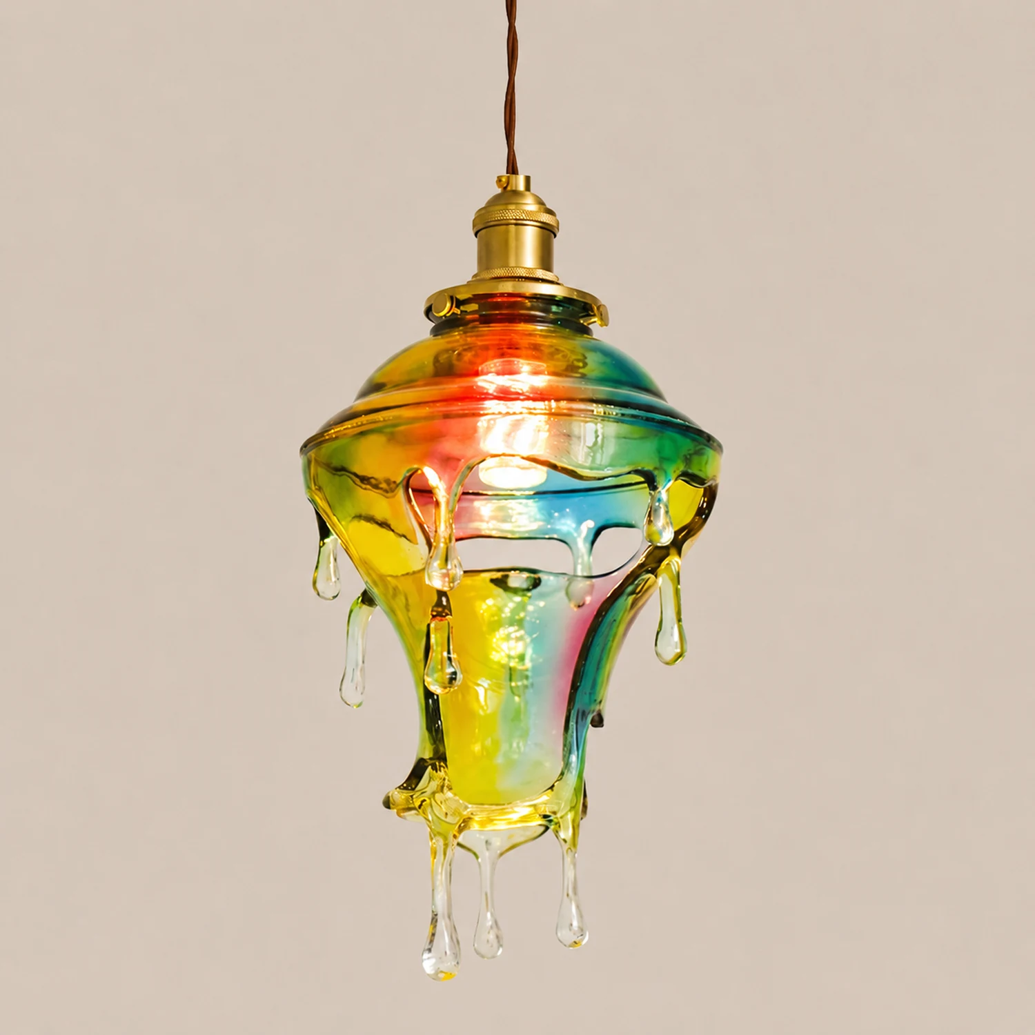 Water Droplets Resin Pendant Lamp - Lumpaz