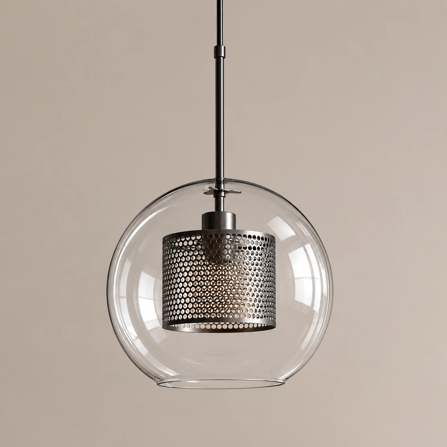 Chiswick Glass Pendant Light - Lumpaz