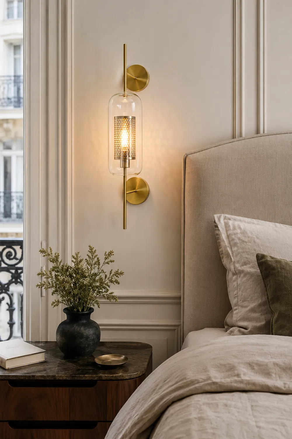 Chiswick Glass Wall Lamp - Lumpaz