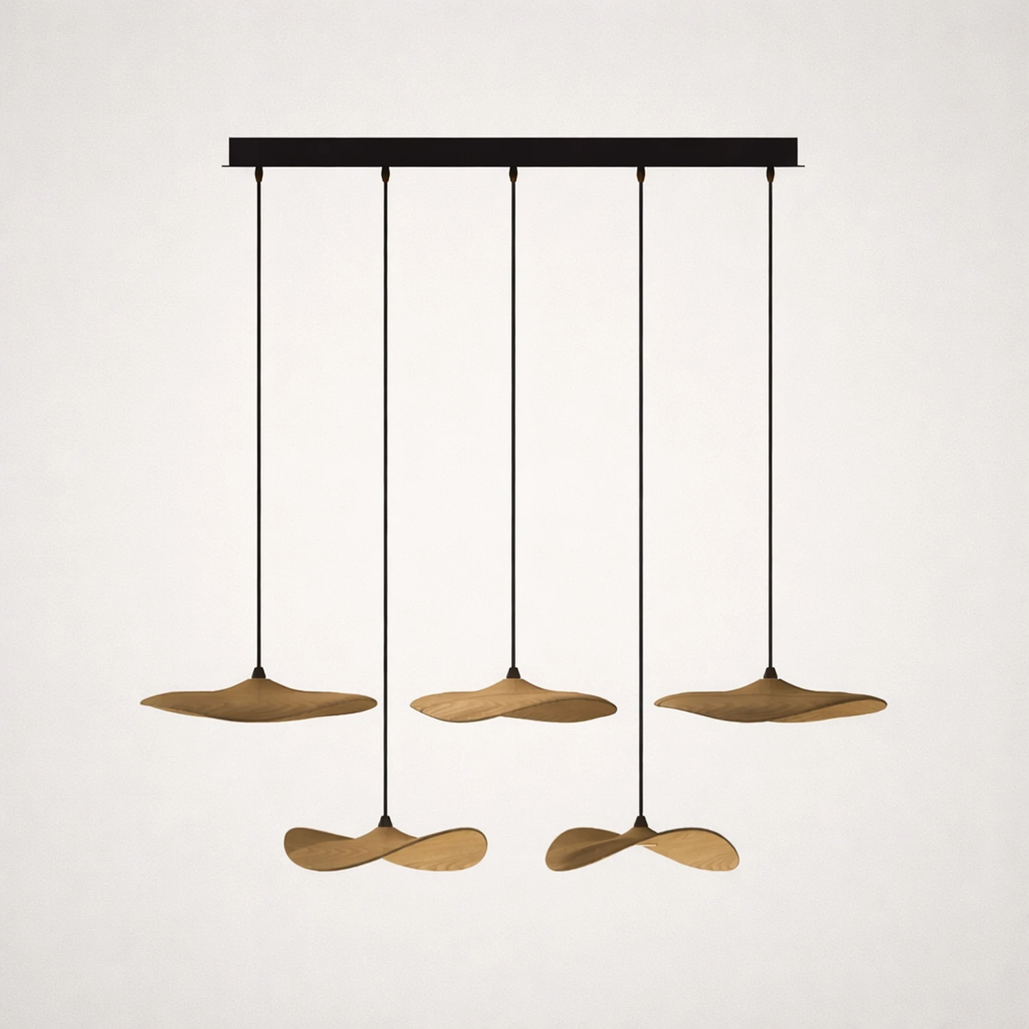 Empty Leaf Chandelier - Lumpaz