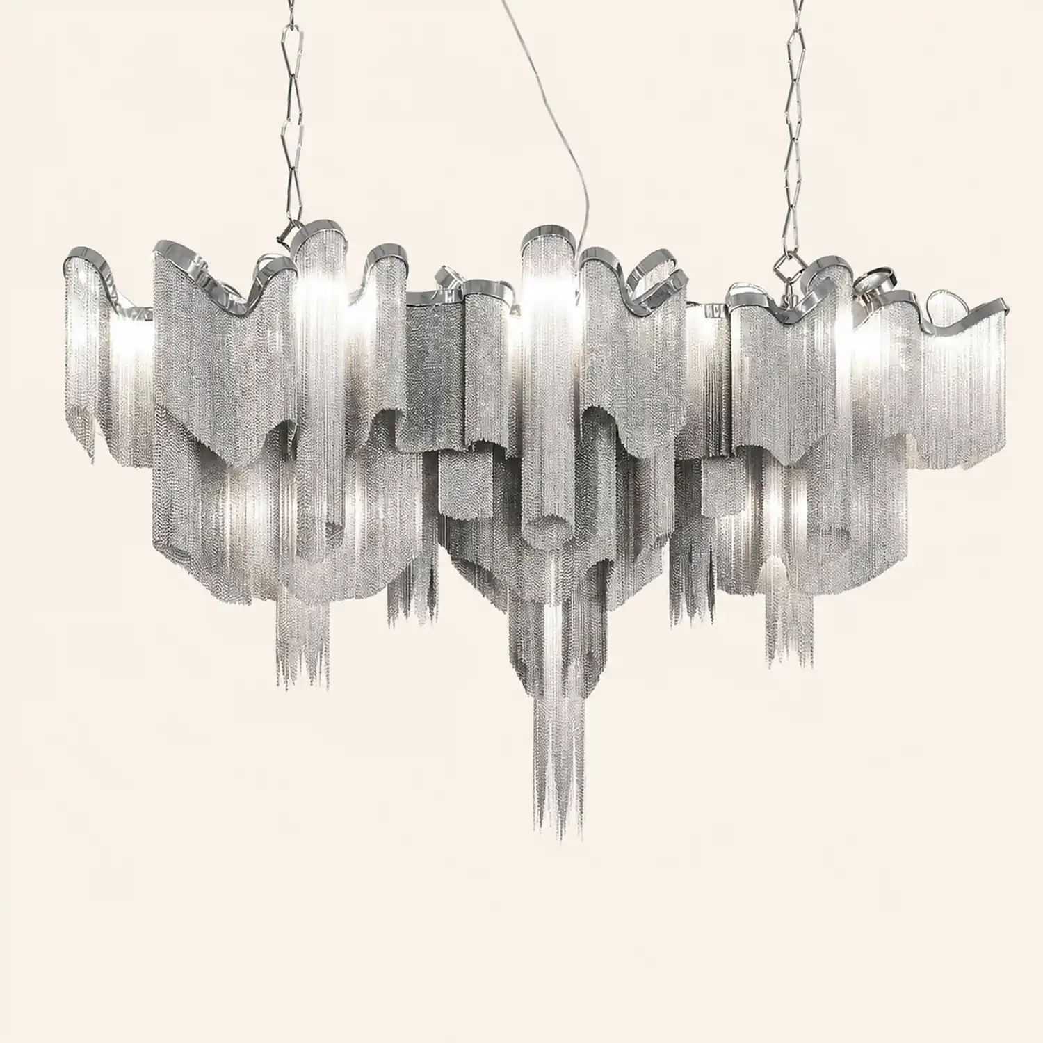 Fringe Chandelier - Lumpaz