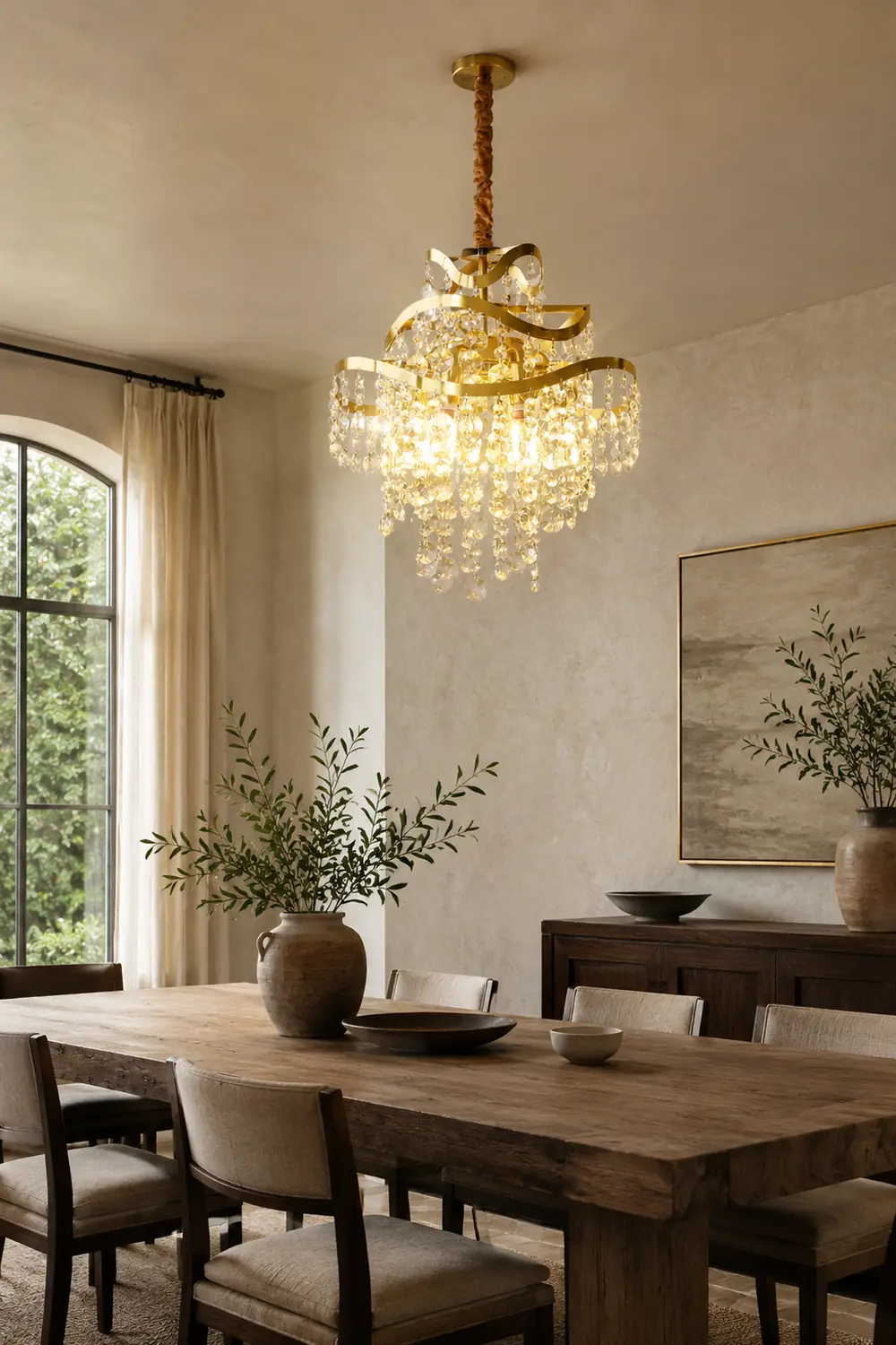 Luna Crystal Chandelier - Lumpaz