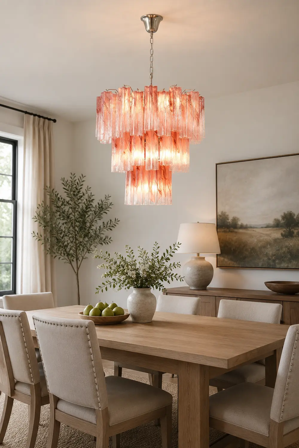 Starlight Rose Chandelier - Lumpaz