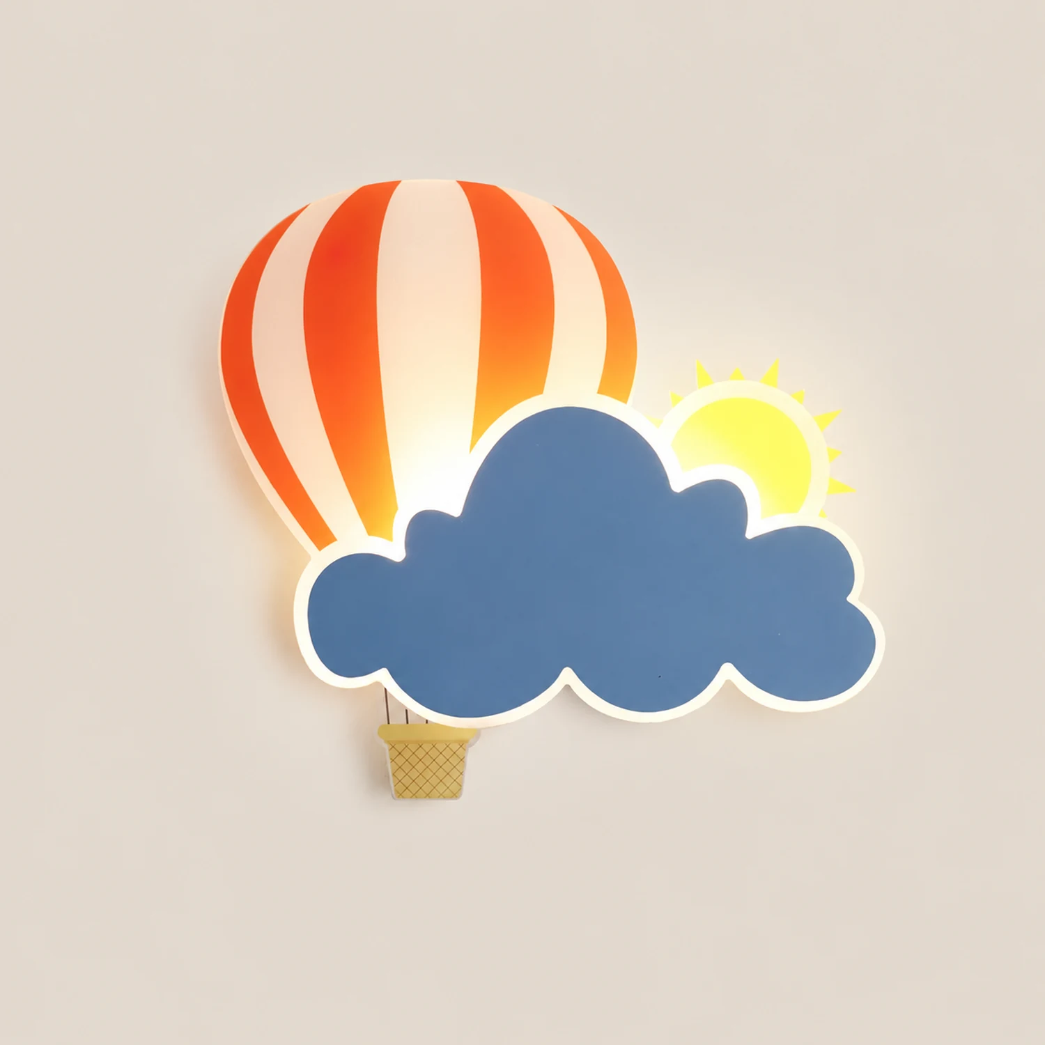 Hot Air Balloon Wall Lamp - Lumpaz