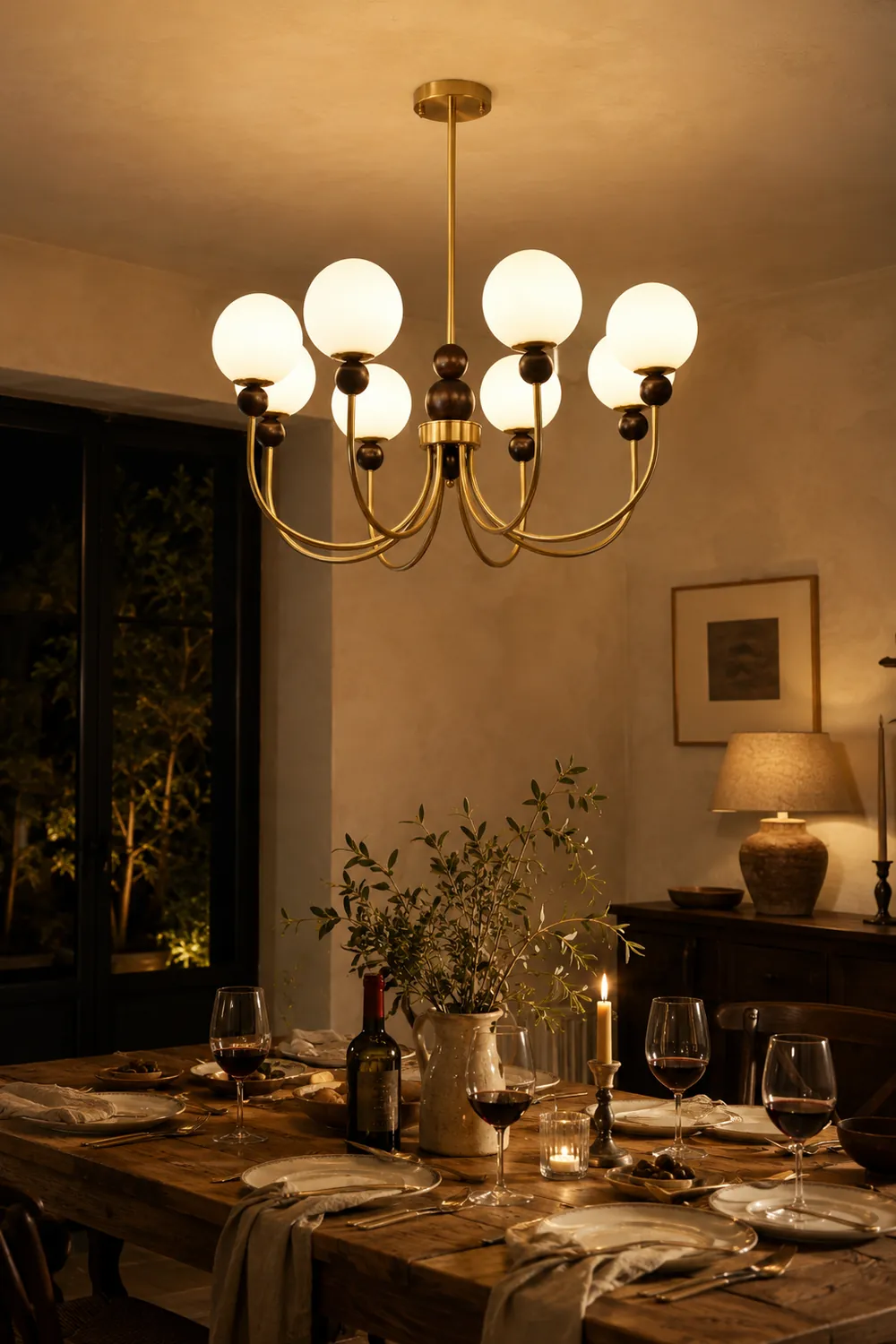 Aeyee Glass Chandelier - Lumpaz