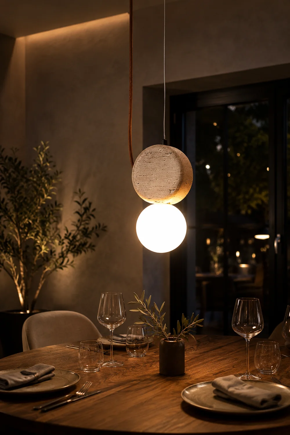 Tranquil Glow Pendant Lamp - Lumpaz