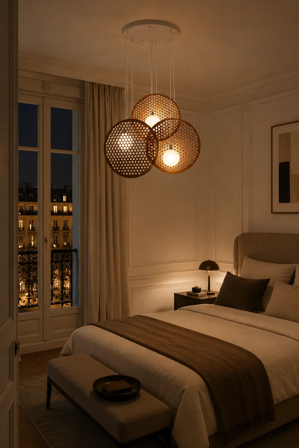 Bee Plate Chandelier - Lumpaz