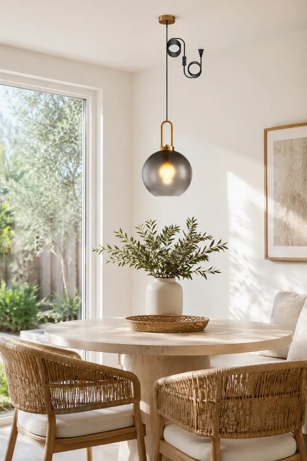 Pendulum Glass Swag Lights - Lumpaz