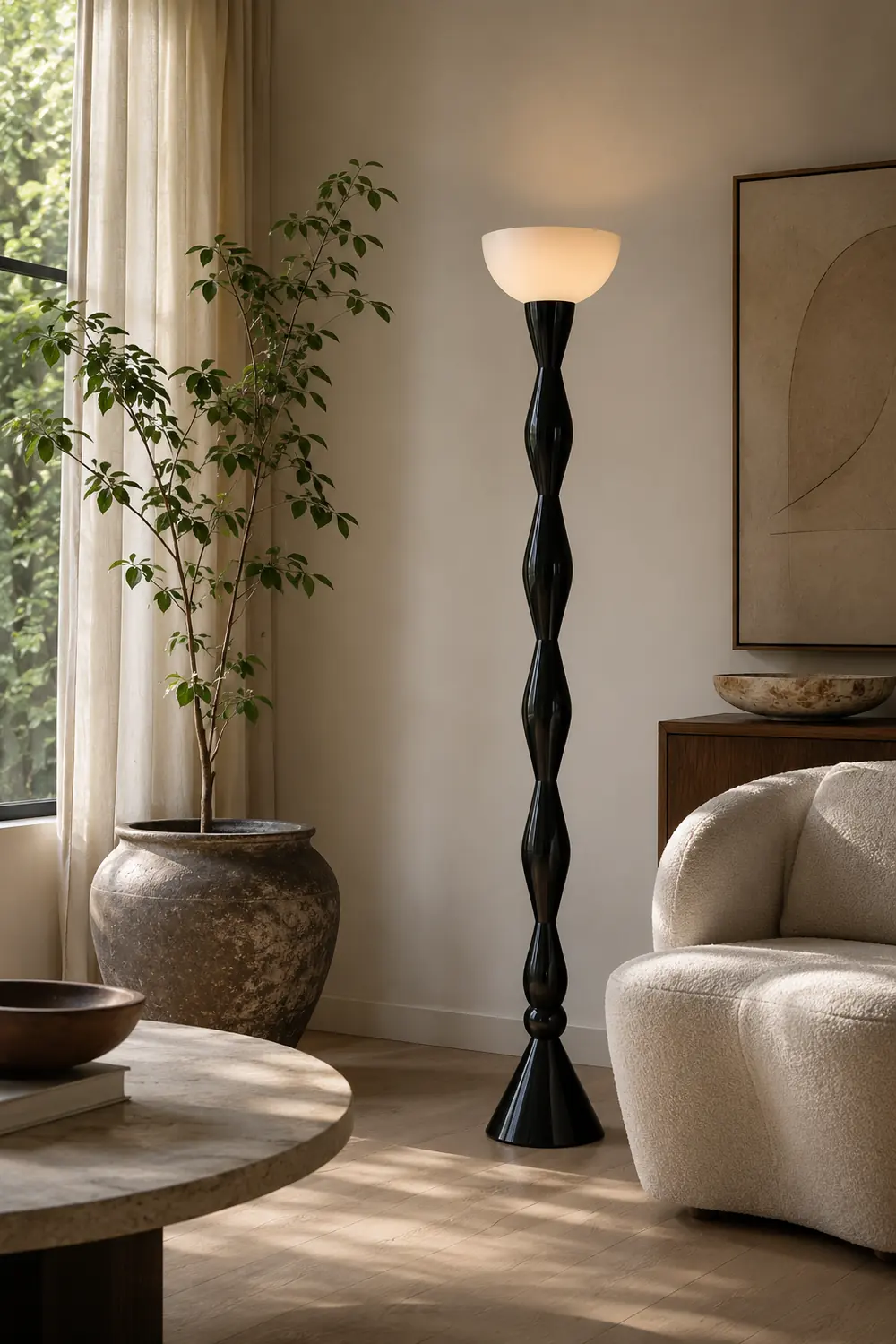 Gourd String Floor Lamp - Lumpaz