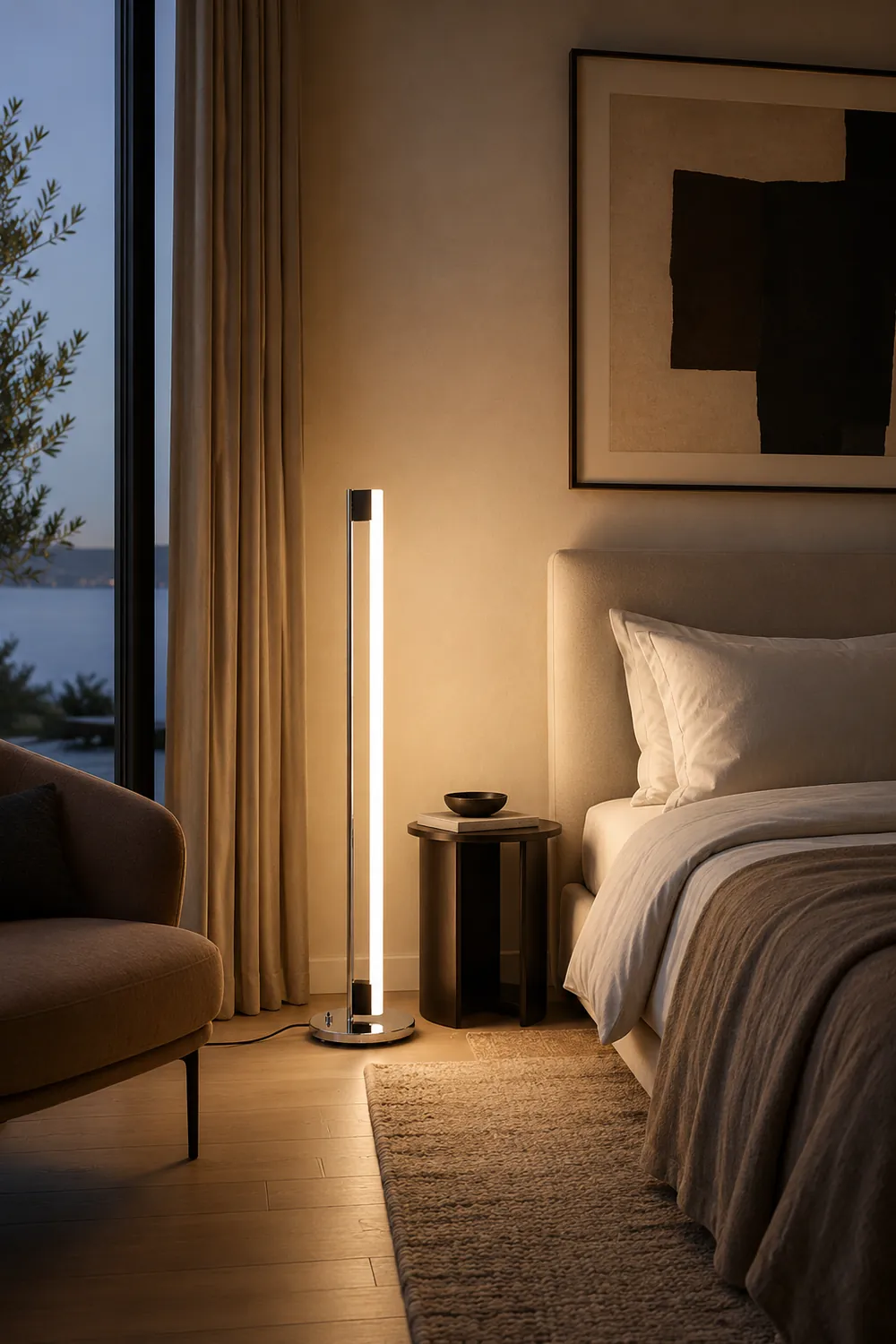 Tube Light Floor Lamp - Lumpaz