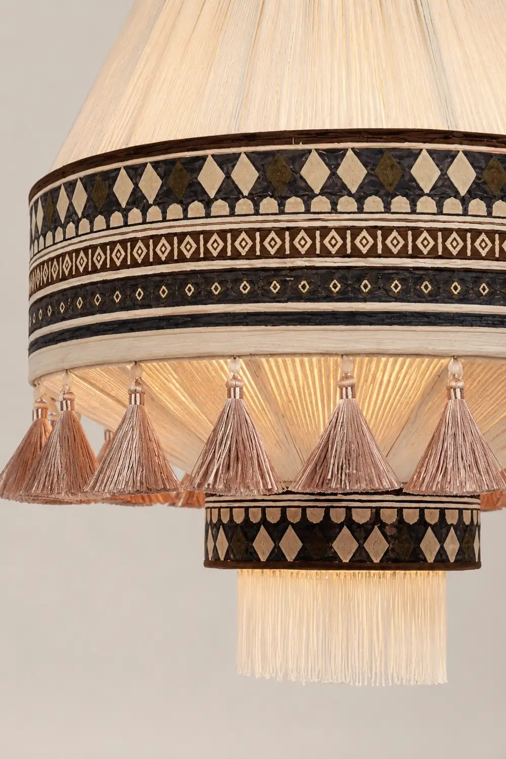 Bohemian Fringe Pendant Lamp - Lumpaz