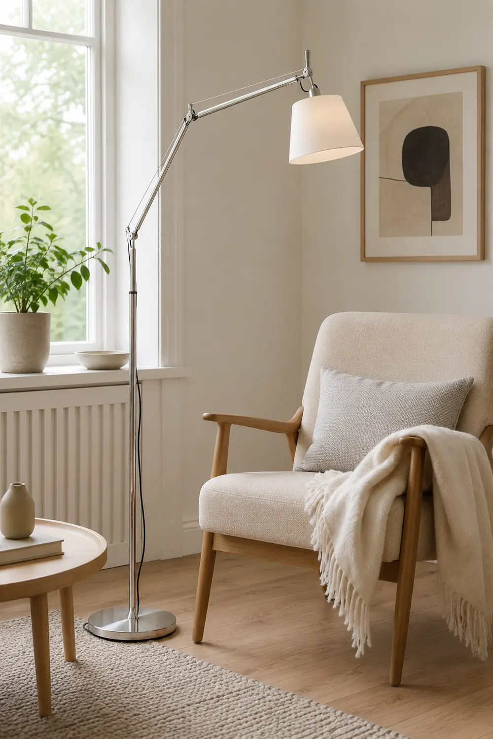 Rocker Modern Floor Lamp - Lumpaz