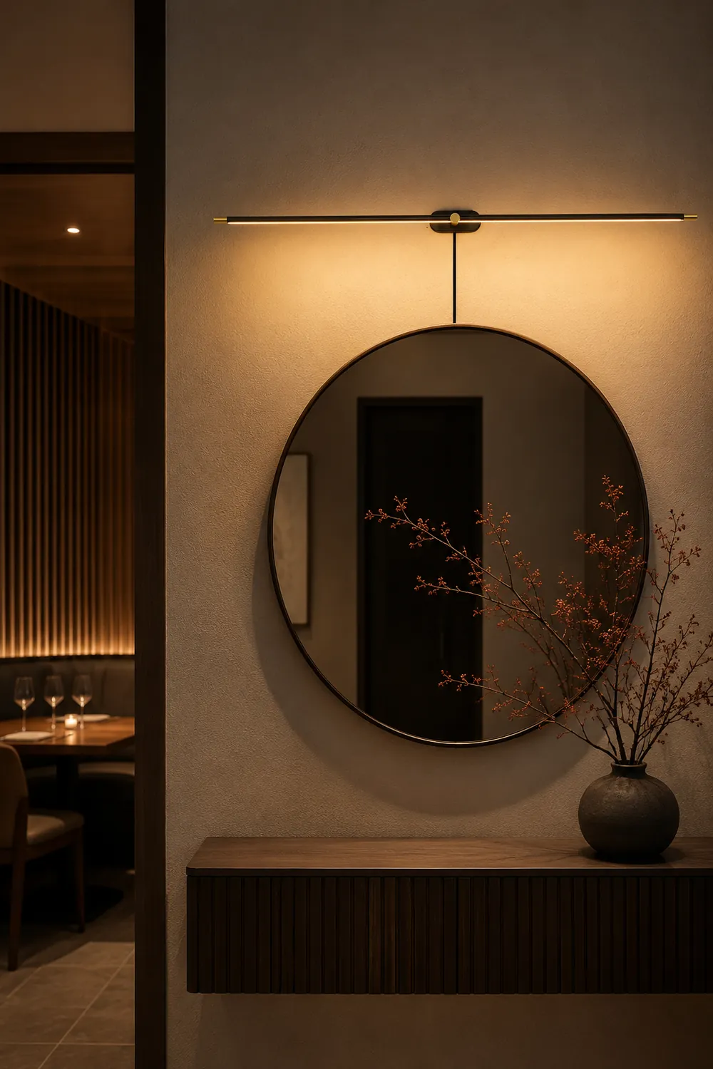 Minimalist Linear Plug-in Wall Lamp - Lumpaz