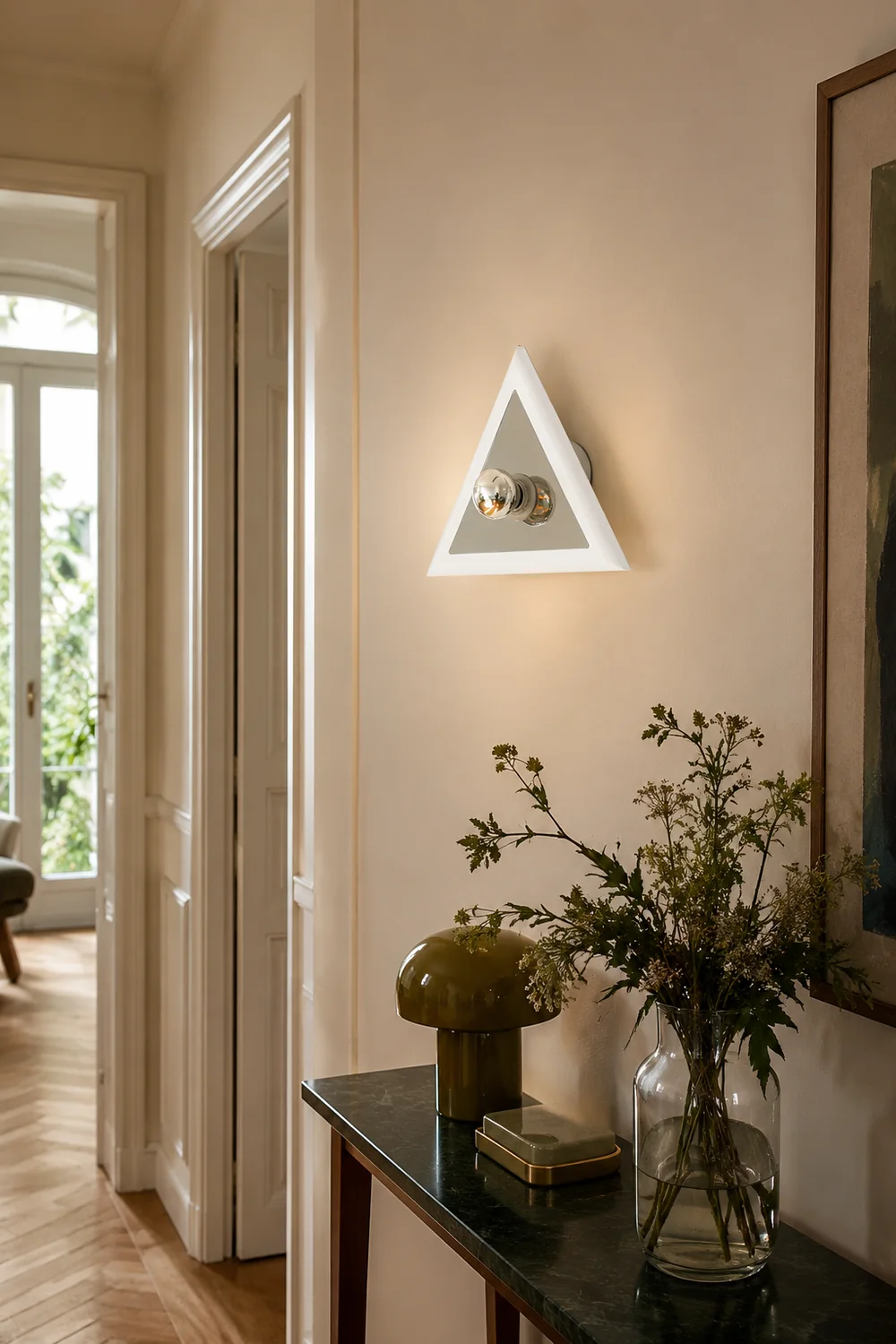 Prism Triangle Wall Lamp - Lumpaz