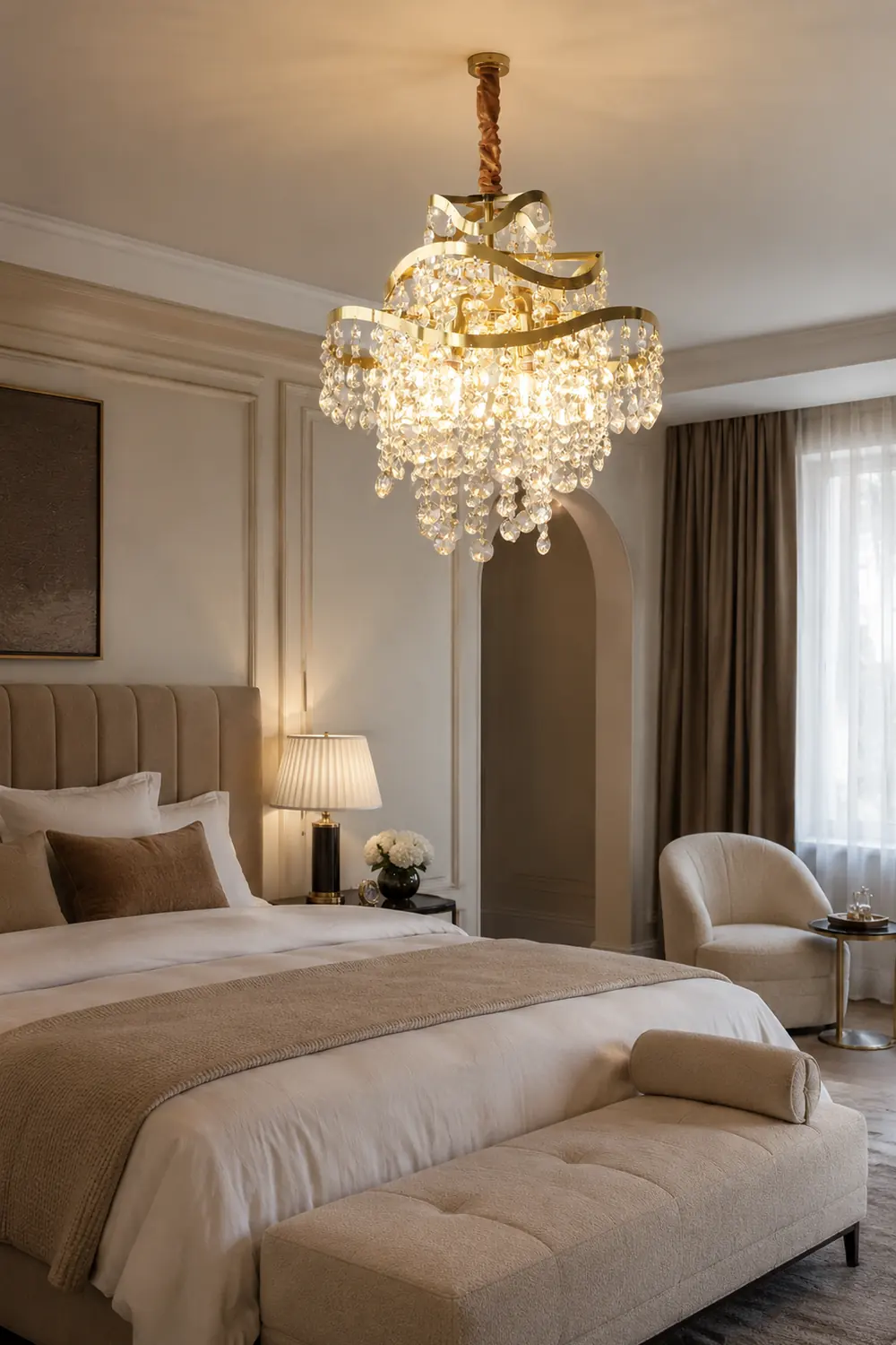 Luna Crystal Chandelier - Lumpaz