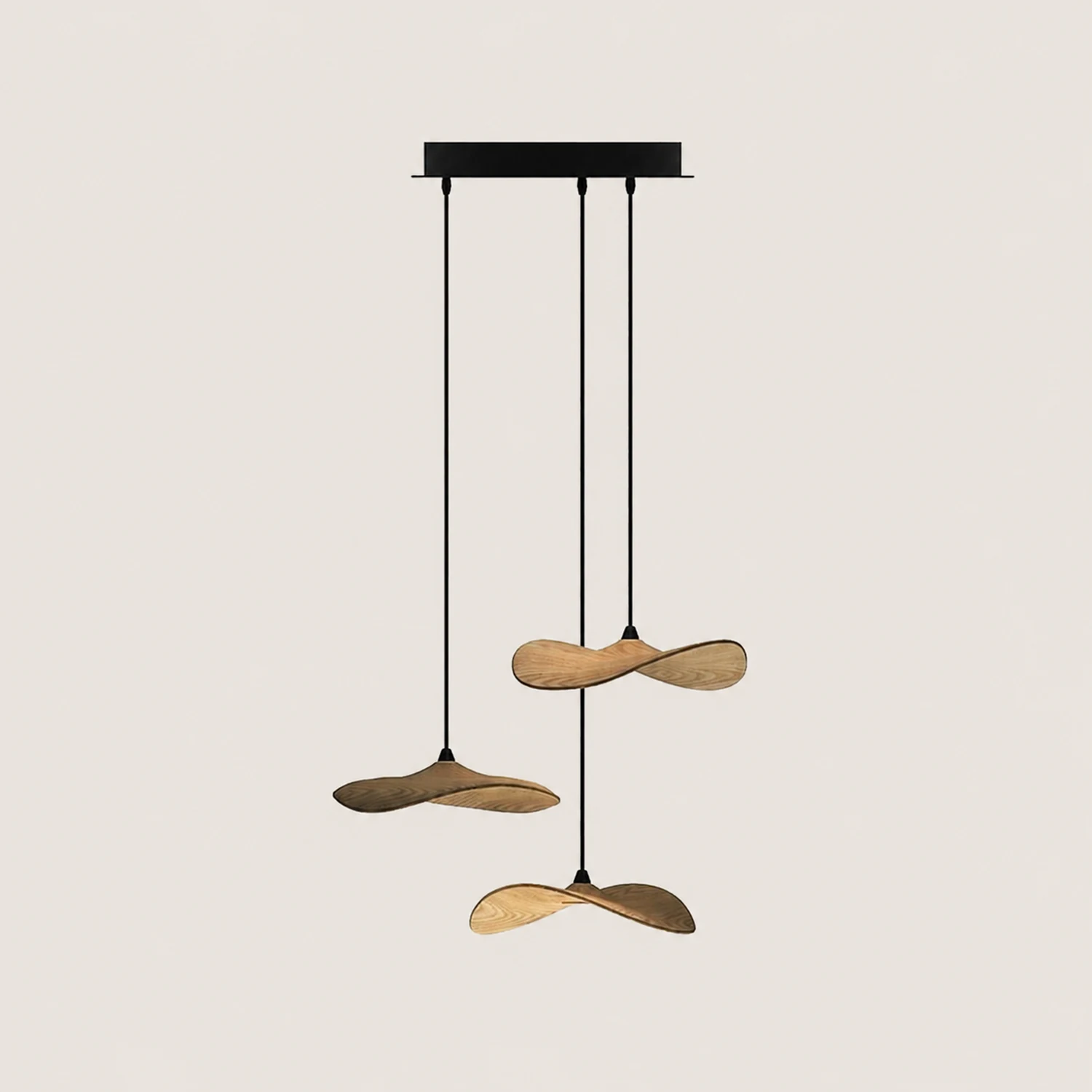 Empty Leaf Chandelier - Lumpaz