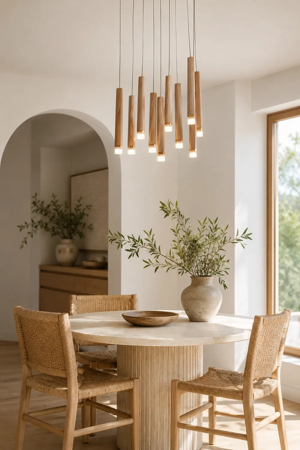 Firewood Stick Chandelier - Lumpaz