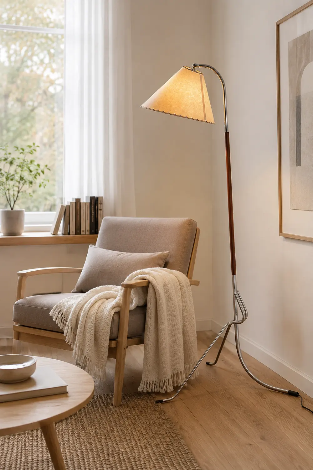 Tripod Arc Floor Lamp - Lumpaz