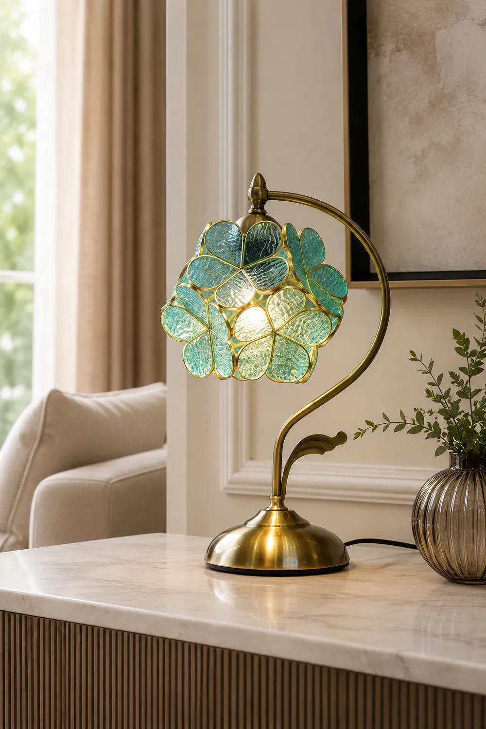 Aurelia Leaf Table Lamp - Lumpaz