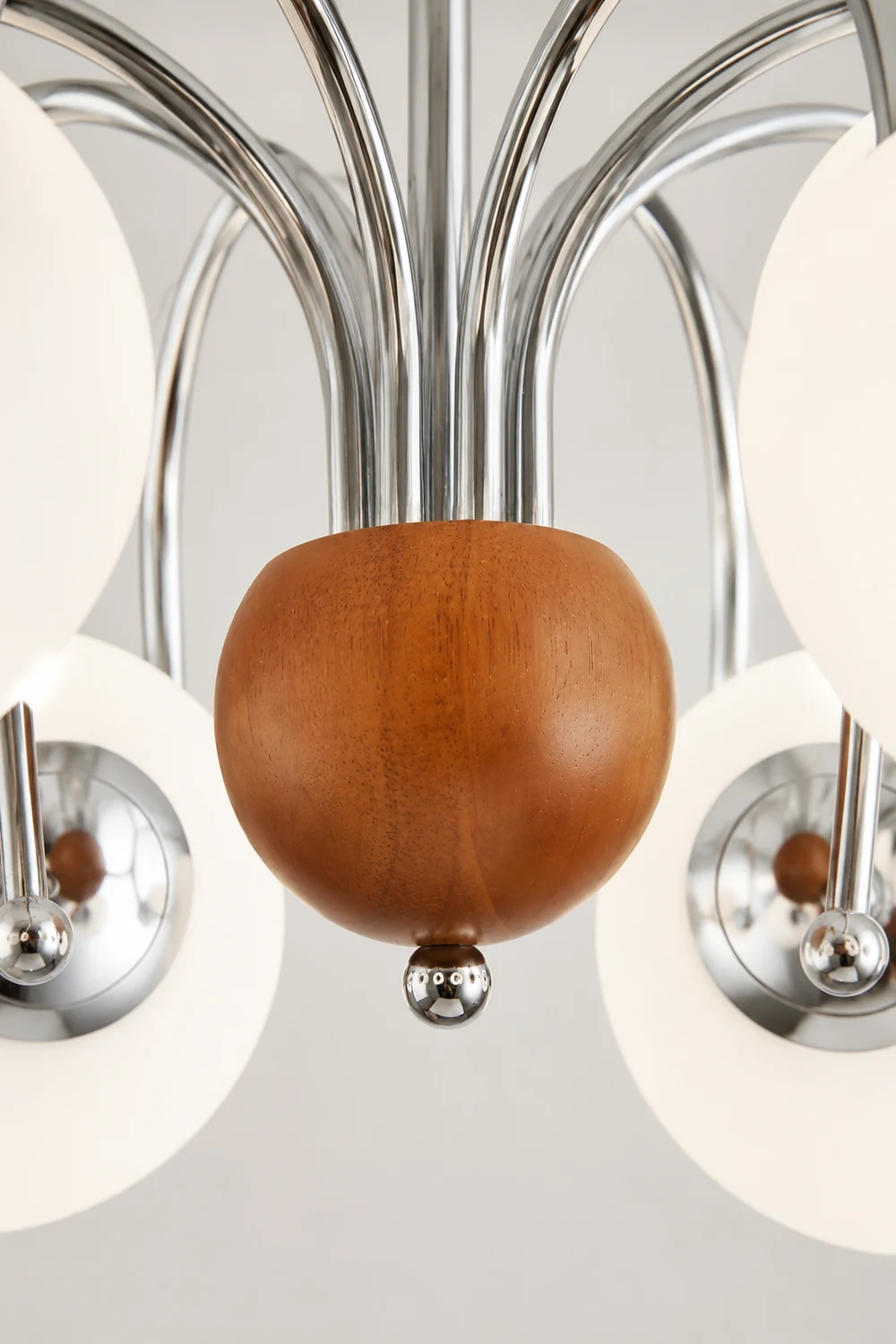 Polpgne Chrome Chandelier - Lumpaz