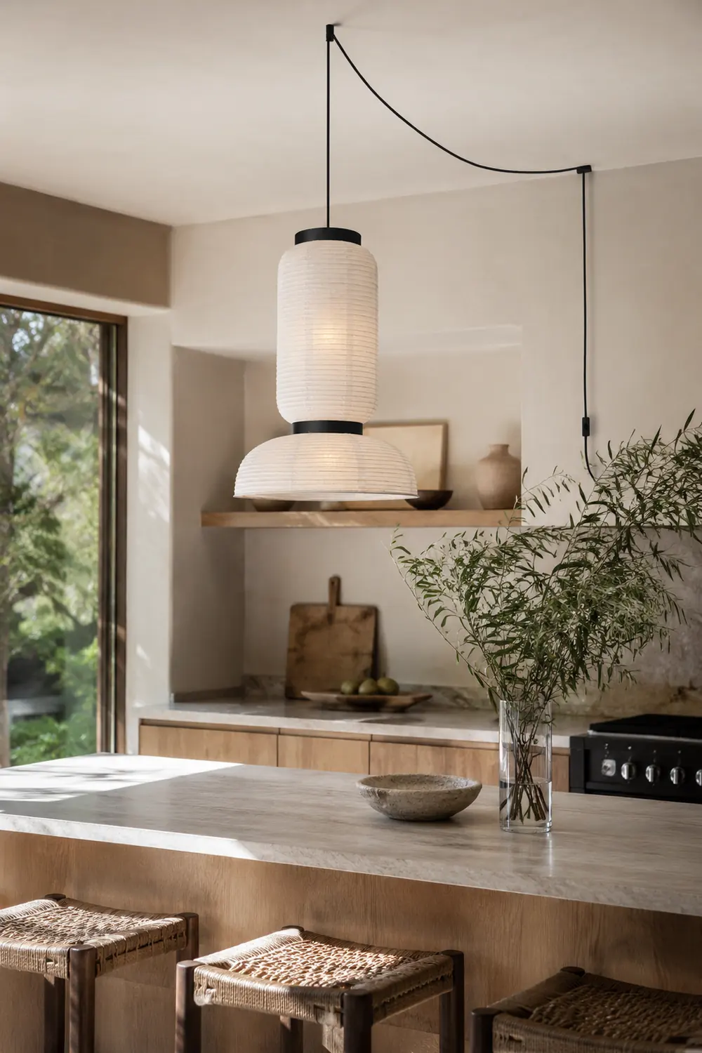 Formakami Pendant Swag Lamp - Lumpaz