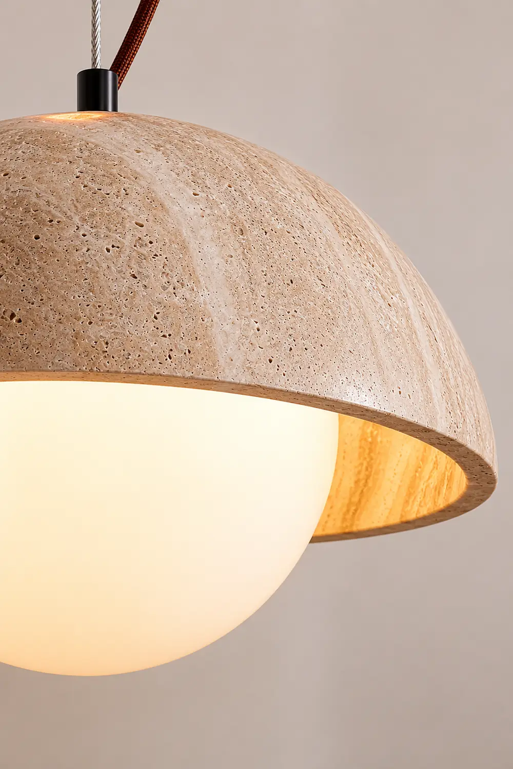 Crescent Glow Pendant Lamp - Lumpaz