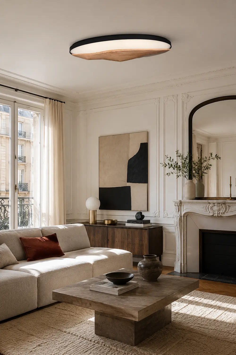 Half-Mountain Ceiling Lamp - Lumpaz