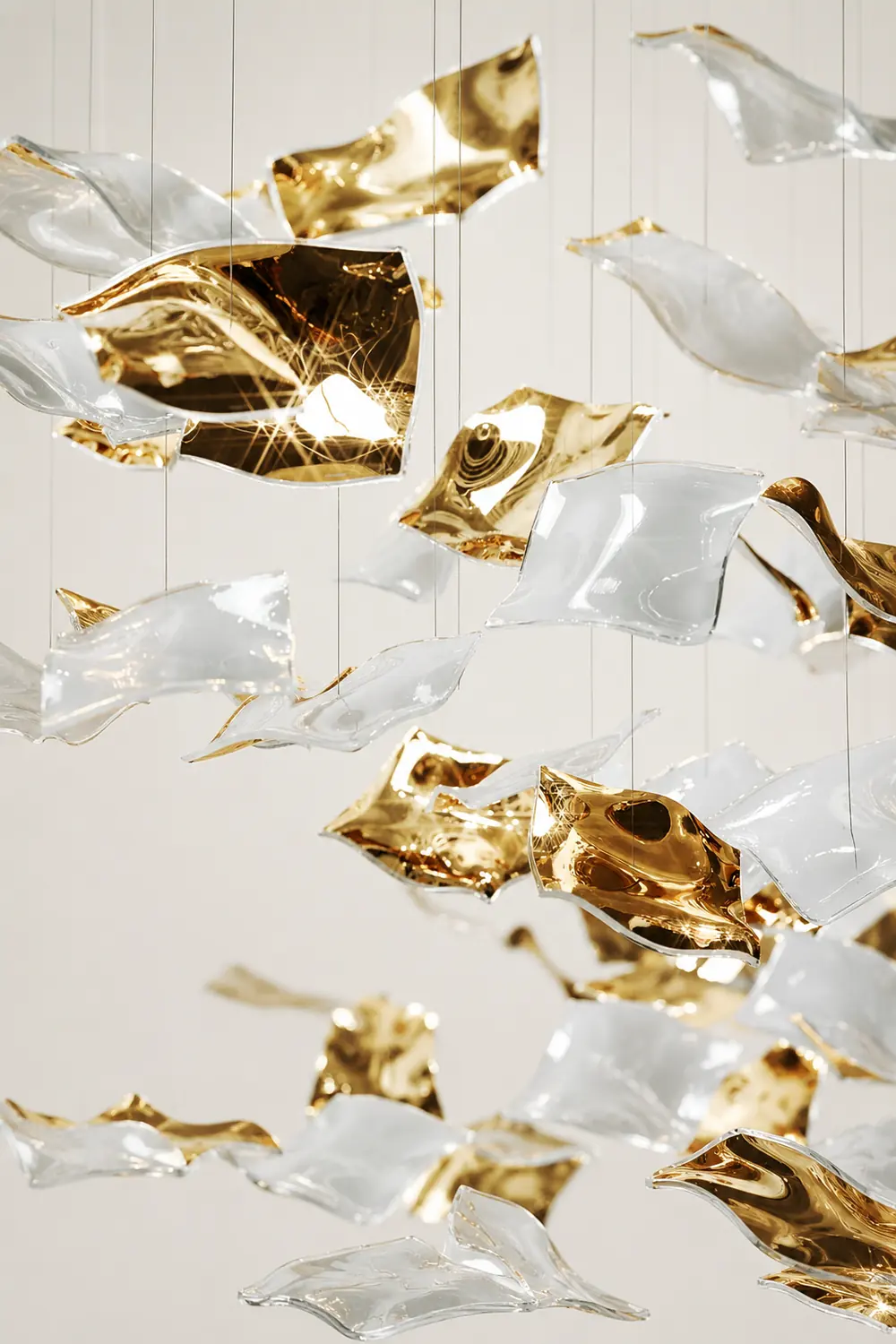 Whispering Kerchiefs Chandelier - Lumpaz