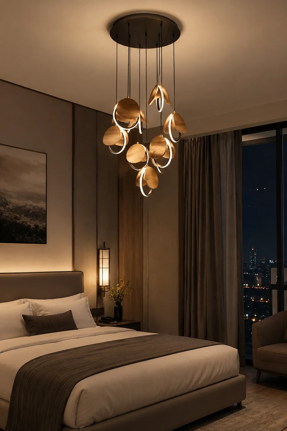 Elliot Rings Chandelier - Lumpaz