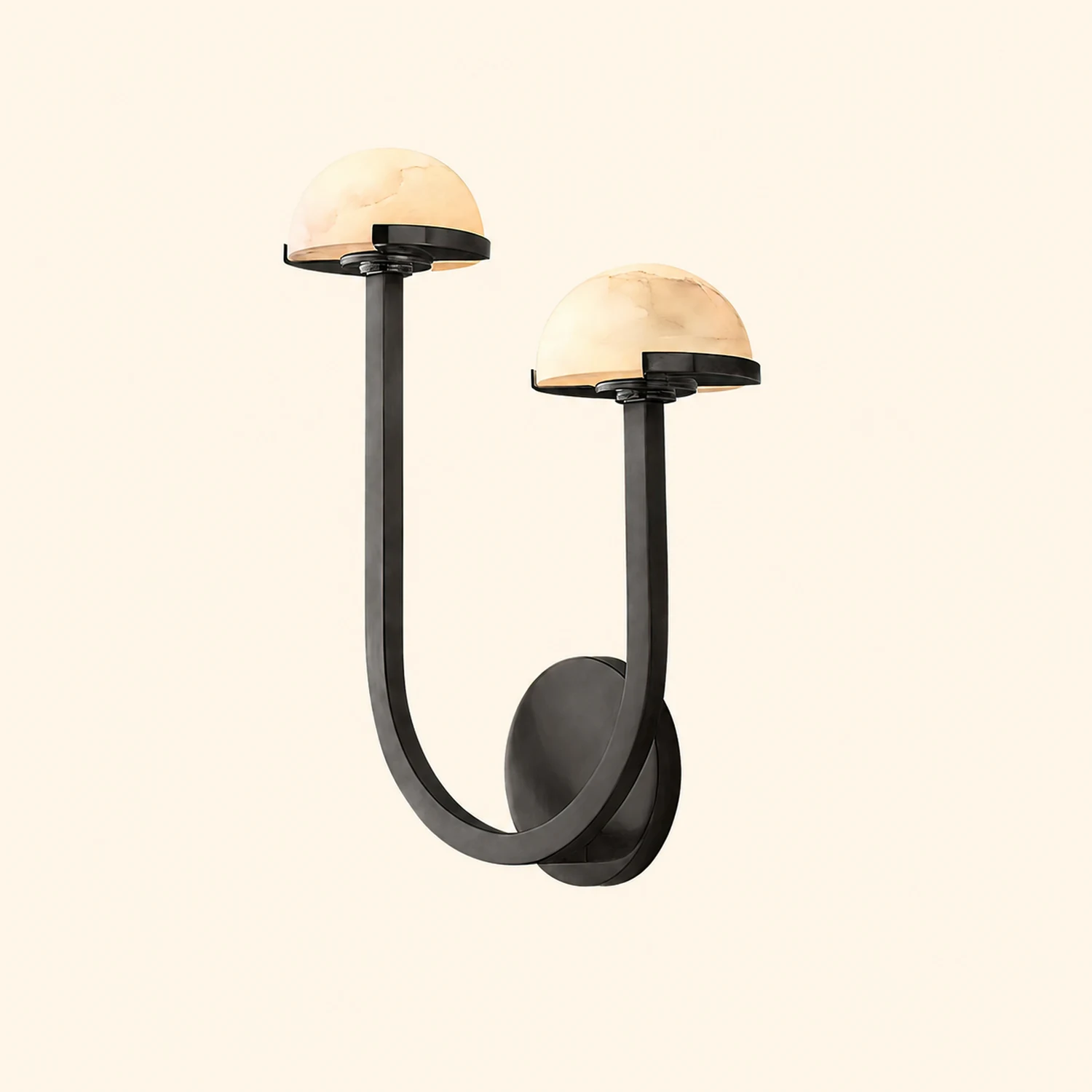 Mushroom Alabaster Wall Lamp - Lumpaz