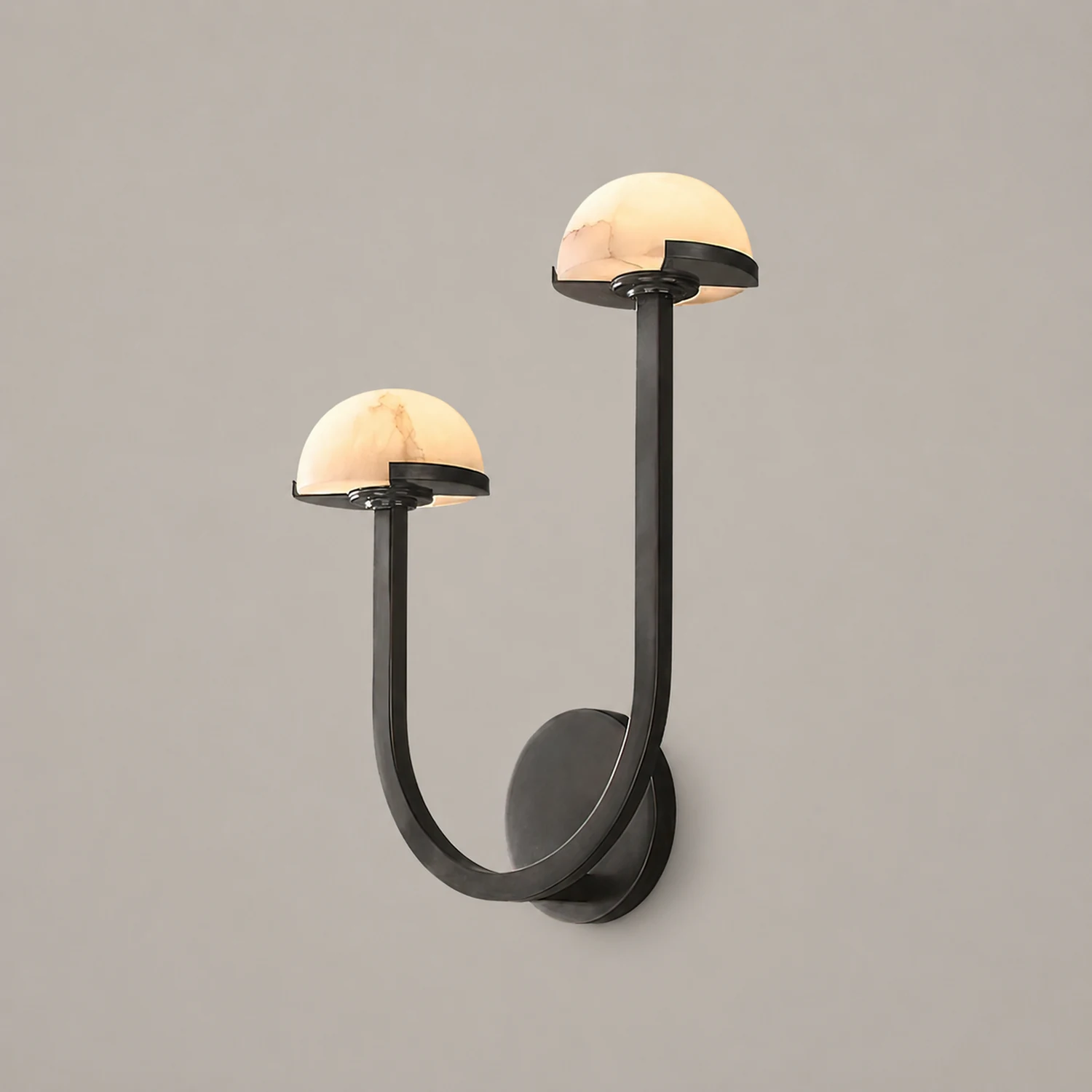 Mushroom Alabaster Wall Lamp - Lumpaz