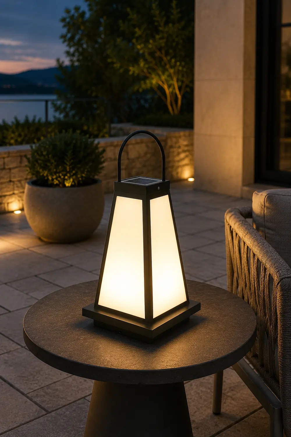 Roam Lantern Solar Outdoor Lamp - Lumpaz