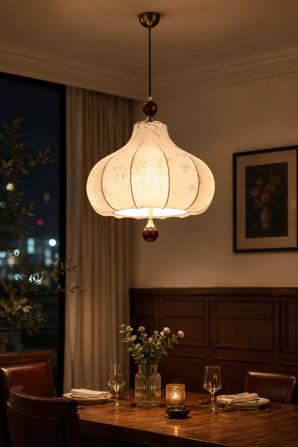Chestnut Bloom Pendant Lamp - Lumpaz