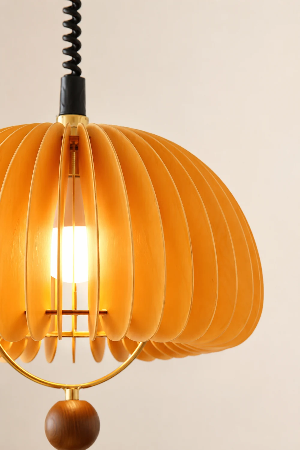 Pumpkin Adjustable Pendant Light - Lumpaz