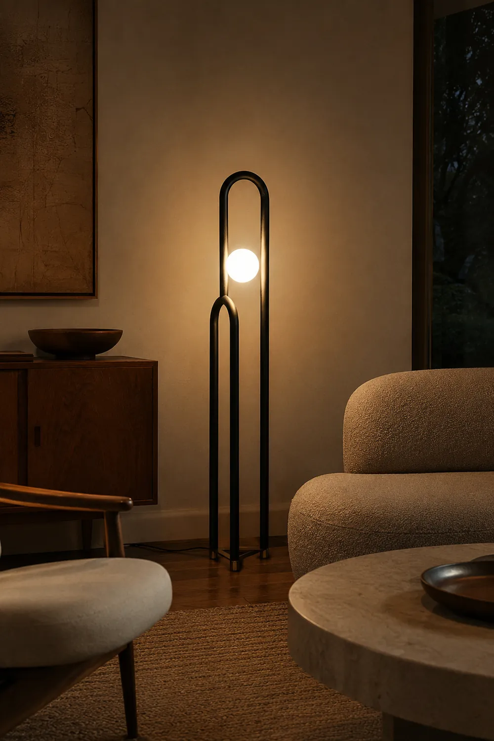 Arc N Floor Lamp - Lumpaz