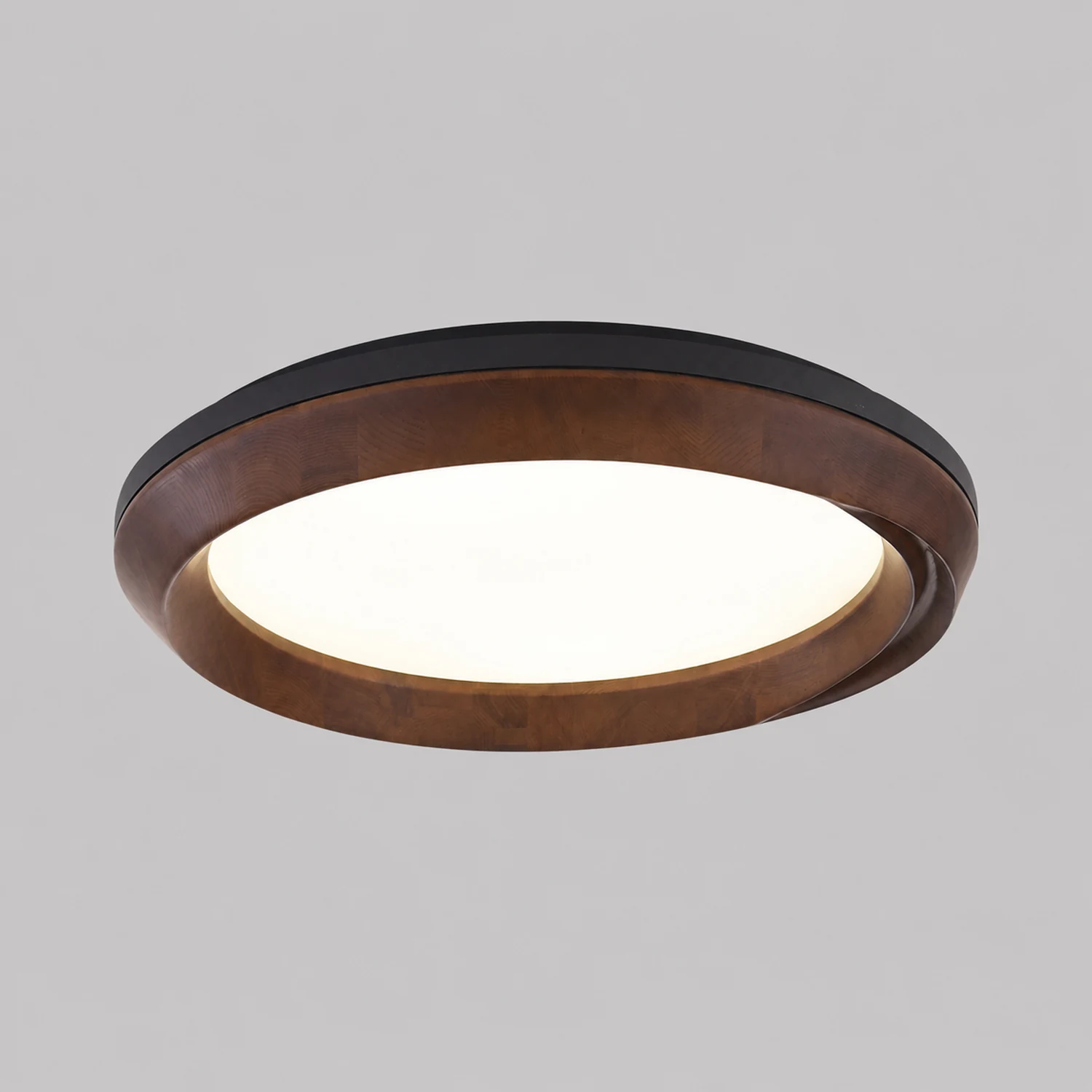 Ripple Wood Ceiling Light - Lumpaz