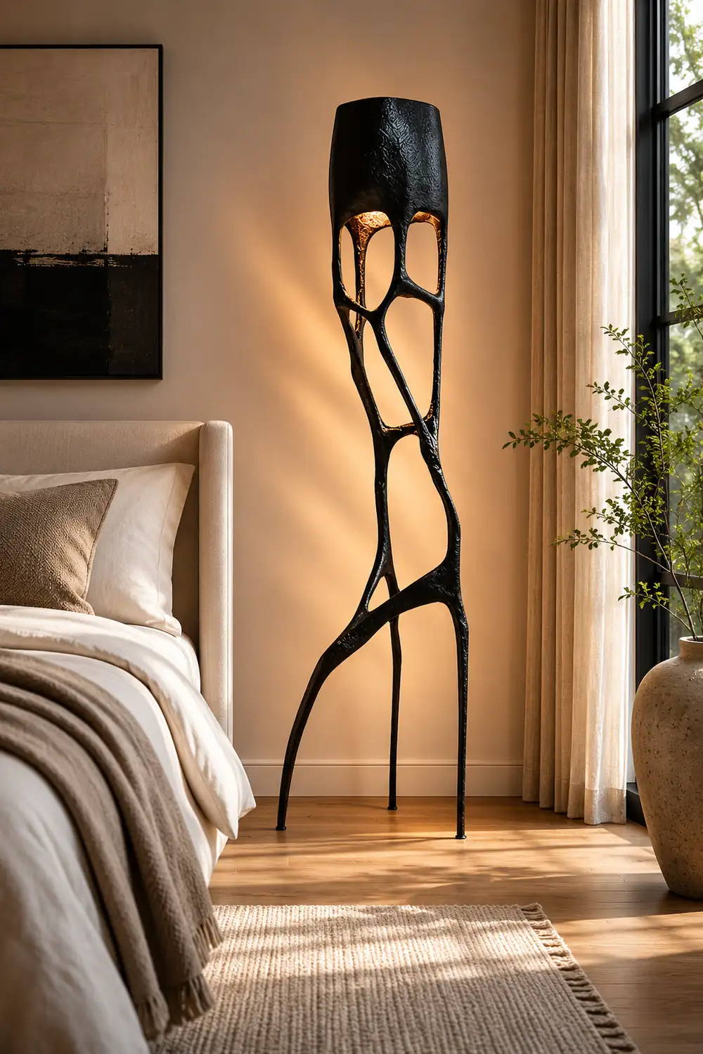 Gothic Sculpture Floor Lamp - Lumpaz