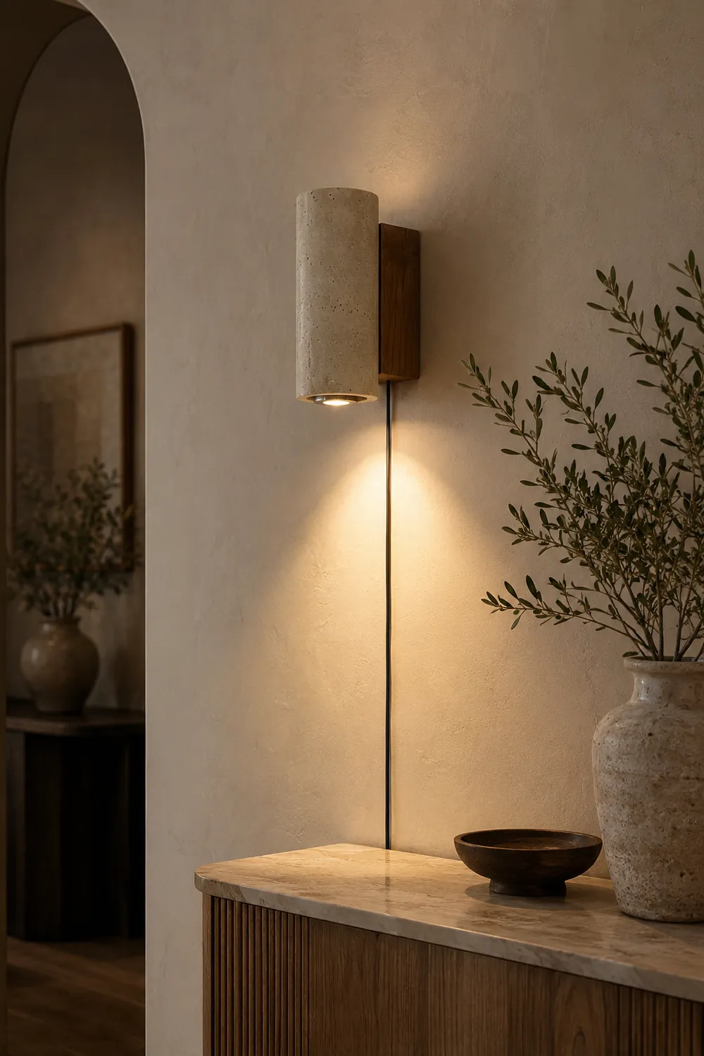Blend Plug-in Wall Sconce - Lumpaz