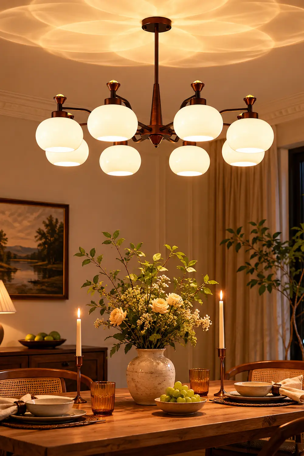 Globe Spotlight Chandelier - Lumpaz