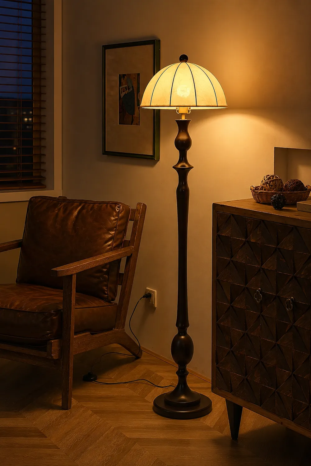 Windsor Vintage Floor Lamp - Lumpaz