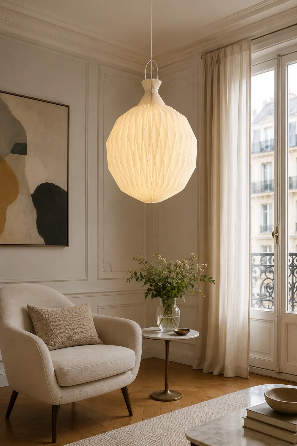Pineapple Paper Pendant Lamp - Lumpaz